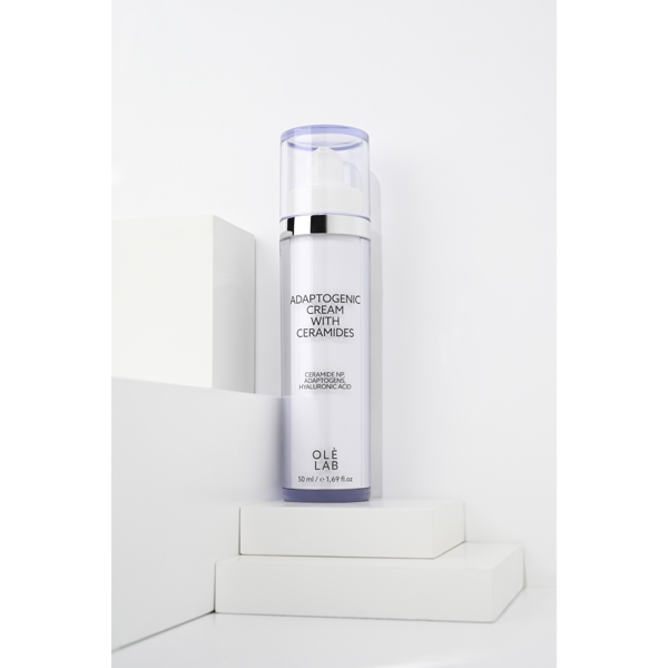 OLÈ LAB "Adaptogenic Cream with Ceramides", maitinamasis kremas su keramidais, 50 ml