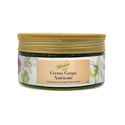 Huilerie Vanilės ir Makadamijos kvapo maitinamasis kūno kremas, 250ml