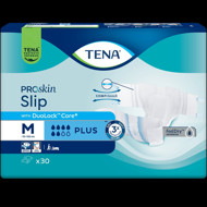TENA SLIP PLUS, Anatominės sauskelnės šlapimo nelaikymui, M, 30 vnt. paveikslėlis TENA SLIP PLUS, Anatominės sauskelnės šlapimo nelaikymui, M, 30 vnt. paveikslėlis