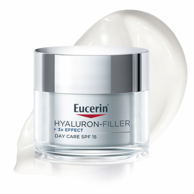 EUCERIN HYALURON - FILLER, dieninis kremas sausai odai, SPF 15, 50 ml paveikslėlis