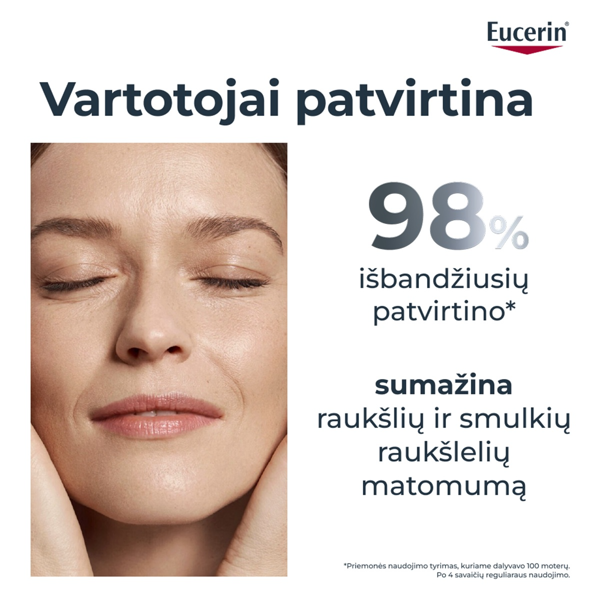 EUCERIN HYALURON - FILLER, dieninis kremas sausai odai, SPF 15, 50 ml paveikslėlis EUCERIN HYALURON - FILLER, dieninis kremas sausai odai, SPF 15, 50 ml paveikslėlis