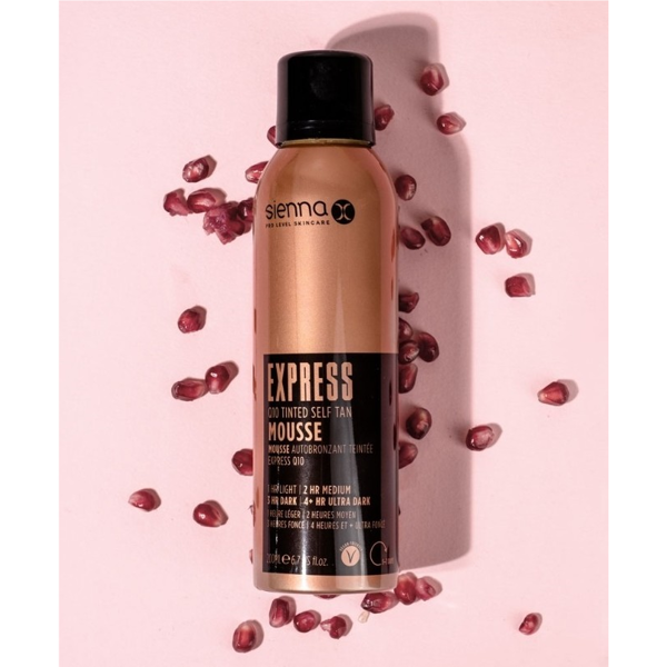 Sienna X savaiminio įdegio putos, EXPRESS, 200ml Sienna X savaiminio įdegio putos, EXPRESS, 200ml