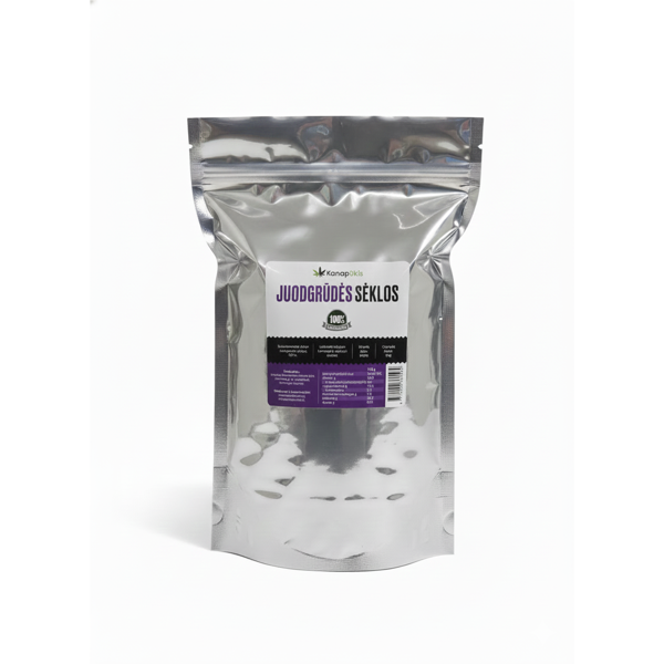 KANAPŪKIS Juodgrūdės sėklos 1 kg.