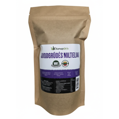 KANAPŪKIS Juodgrūdės milteliai 300 g.