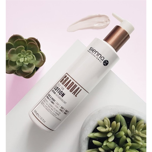 SIENNA X savaiminio įdegio losjonas GRADUAL, 200ml