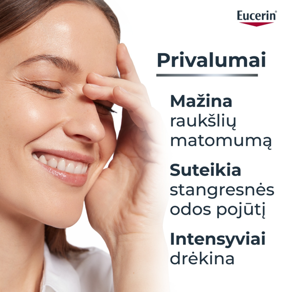 EUCERIN HYALURON - FILLER, dieninis kremas nuo raukšlių, SPF 30, 50 ml paveikslėlis EUCERIN HYALURON - FILLER, dieninis kremas nuo raukšlių, SPF 30, 50 ml paveikslėlis