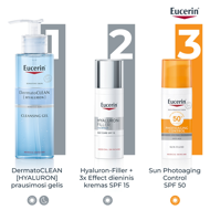 EUCERIN HYALURON - FILLER, dieninis kremas normaliai/mišriai odai, SPF 15, 50 ml paveikslėlis EUCERIN HYALURON - FILLER, dieninis kremas normaliai/mišriai odai, SPF 15, 50 ml paveikslėlis