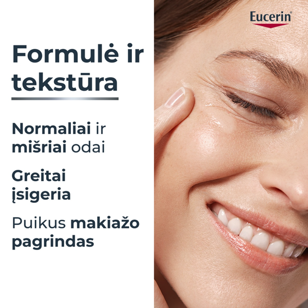 EUCERIN HYALURON - FILLER, dieninis kremas normaliai/mišriai odai, SPF 15, 50 ml paveikslėlis EUCERIN HYALURON - FILLER, dieninis kremas normaliai/mišriai odai, SPF 15, 50 ml paveikslėlis
