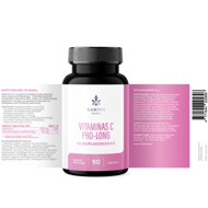 GAMTOS NAMAI VITAMINAS C PROLONG, 90 tablečių paveikslėlis GAMTOS NAMAI VITAMINAS C PROLONG, 90 tablečių paveikslėlis