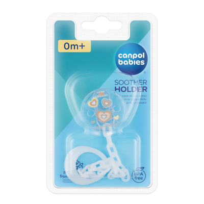 CANPOL BABIES NEWBORN 10/877_bei, čiulptuko laikiklis-grandinėlė  paveikslėlis