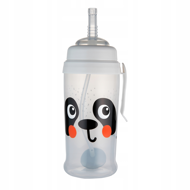 CANPOL BABIES BabiesBoo panda 56/510_whi, neišsipilanti sportinė gertuvė su šiaudeliu, 270 ml paveikslėlis CANPOL BABIES BabiesBoo panda 56/510_whi, neišsipilanti sportinė gertuvė su šiaudeliu, 270 ml paveikslėlis