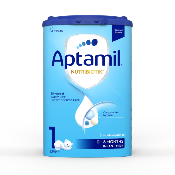 APTAMIL NUTRIBIOTIK 1, 800 g paveikslėlis APTAMIL NUTRIBIOTIK 1, 800 g paveikslėlis