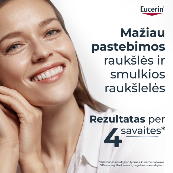 EUCERIN HYALURON FILLER, dieninis kremas sausai odai SPF 15, kremo papildymo pakuotė, 50 ml paveikslėlis