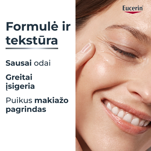 EUCERIN HYALURON FILLER, dieninis kremas sausai odai SPF 15, kremo papildymo pakuotė, 50 ml paveikslėlis