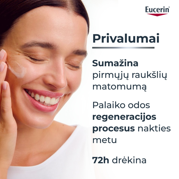 EUCERIN HYALURON FILLER, drėkinamasis naktinis kremas, 50ml paveikslėlis