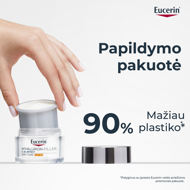 Eucerin Hyaluron-Filler + 3x Effect, dieninis kremas, SPF 30, papildymas, 50ml paveikslėlis Eucerin Hyaluron-Filler + 3x Effect, dieninis kremas, SPF 30, papildymas, 50ml paveikslėlis