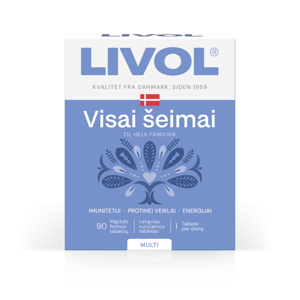 LIVOL MULTI VISAI ŠEIMAI, 90 tablečių paveikslėlis