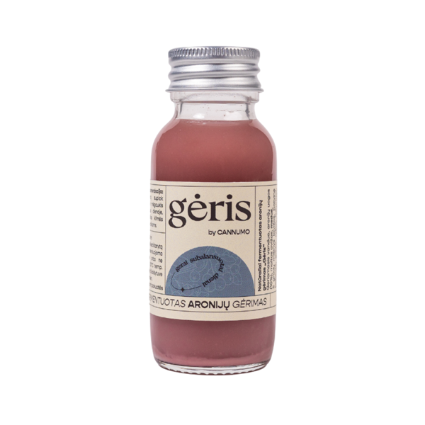 MINI GĖRIS, fermentuotas aronijų gėrimas, 60 ml paveikslėlis MINI GĖRIS, fermentuotas aronijų gėrimas, 60 ml paveikslėlis