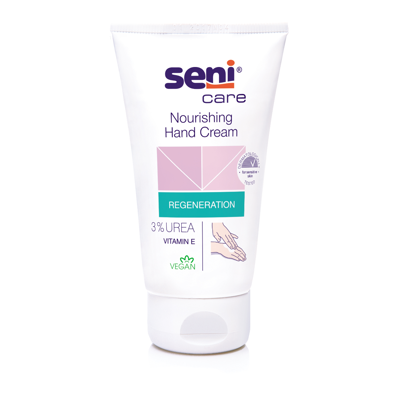 SENI CARE, rankų kremas su 3 % šlapalu, 100 ml paveikslėlis