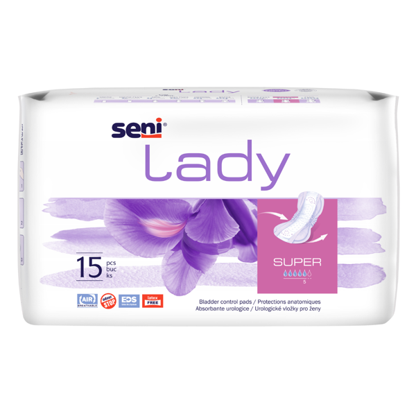 SENI Lady Super įklotai N15 (EU) paveikslėlis SENI Lady Super įklotai N15 (EU) paveikslėlis