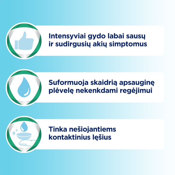BEPANTHEN EYE INTENSIVE, akių lašai, 10ml paveikslėlis BEPANTHEN EYE INTENSIVE, akių lašai, 10ml paveikslėlis