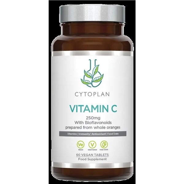 CYTOPLAN, Vitaminas C Food State™, 250 mg., 60 tablečių CYTOPLAN, Vitaminas C Food State™, 250 mg., 60 tablečių