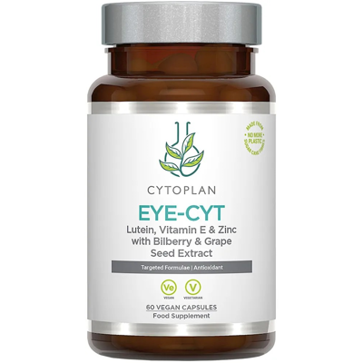 CYTOPLAN, Maisto papildas akims „Eye-cyt“, 60 kapsulių