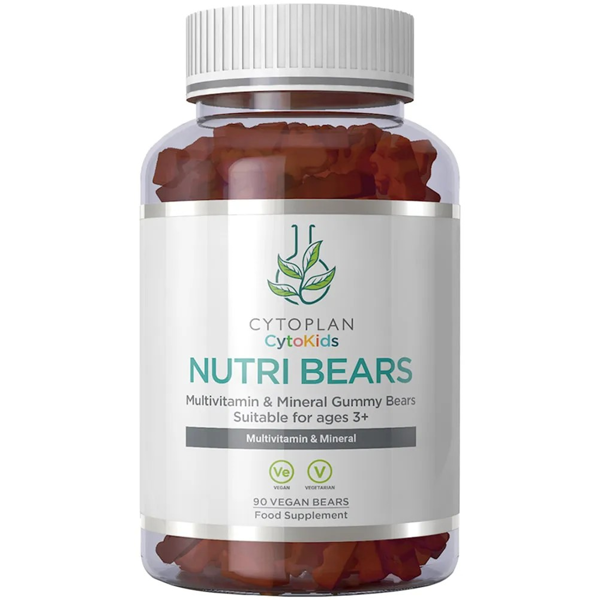 CYTOPLAN, Multivitaminai ir mineralai vaikams „Meškučiai“, 90 vnt. CYTOPLAN, Multivitaminai ir mineralai vaikams „Meškučiai“, 90 vnt.