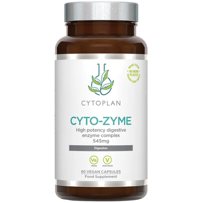 CYTOPLAN, Enzimų kompleksas „Cyto Zyme“, 60 kapsulių