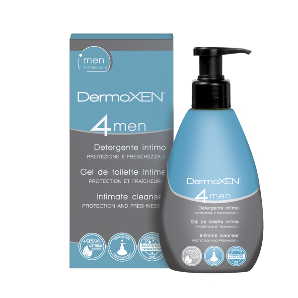 DERMOXEN 4MEN, intymios higienos gelis vyrams, 125 ml paveikslėlis DERMOXEN 4MEN, intymios higienos gelis vyrams, 125 ml paveikslėlis