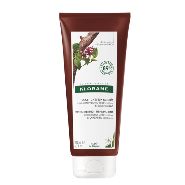 KLORANE, kondicionierius slenkantiems plaukams su chininu ir vitaminu B, 200ml paveikslėlis