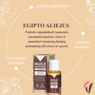 VITAVEA Egipto aliejus atpalaiduojančiam masažui, 50 ml. VITAVEA Egipto aliejus atpalaiduojančiam masažui, 50 ml.