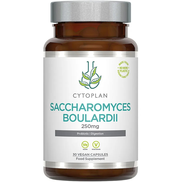 CYTOPLAN, Maisto papildas „Saccharomyces Boulardii“, 30 kapsulių CYTOPLAN, Maisto papildas „Saccharomyces Boulardii“, 30 kapsulių