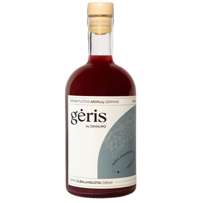 GĖRIS, fermentuotas aronijų gėrimas, 500 ml paveikslėlis