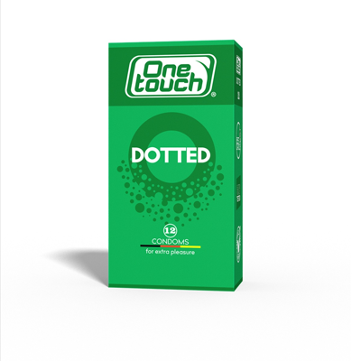 ONE TOUCH DOTTED, prezervatyvai, 12 vnt. paveikslėlis