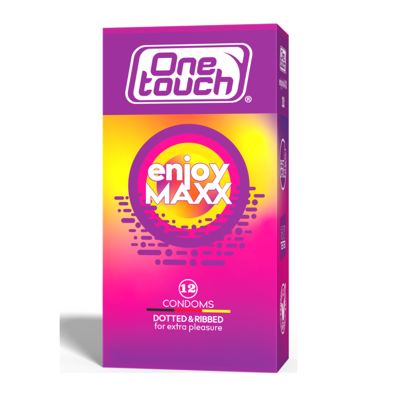 ONE TOUCH ENJOYMAXX, prezervatyvai, 12 vnt. paveikslėlis