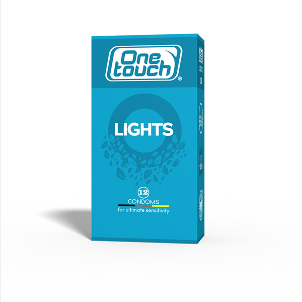 ONE TOUCH LIGHTS, prezervatyvai, 12 vnt. paveikslėlis ONE TOUCH LIGHTS, prezervatyvai, 12 vnt. paveikslėlis