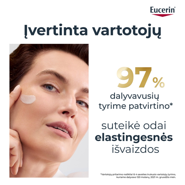 EUCERIN HYALURON - FILLER + ELASTICITY, dieninis kremas, SPF15, 50 ml paveikslėlis EUCERIN HYALURON - FILLER + ELASTICITY, dieninis kremas, SPF15, 50 ml paveikslėlis