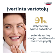 EUCERIN HYALURON-FILLER + ELASTICITY, rankų kremas su SPF30 paveikslėlis