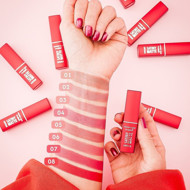 Golden Rose Mood Satiny matiniai lūpų dažai 3.5g, Nr. 07 Berry Rouge