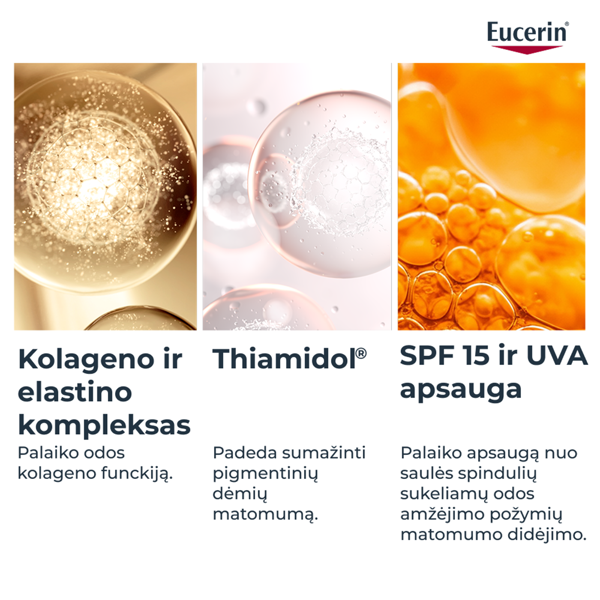 EUCERIN HYALURON-FILLER + ELASTICITY, dieninis kremas, SPF 30, 50 ml paveikslėlis EUCERIN HYALURON-FILLER + ELASTICITY, dieninis kremas, SPF 30, 50 ml paveikslėlis