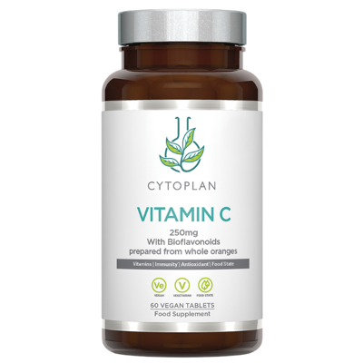 CYTOPLAN, Vitaminas C Food State™, 250 mg., 60 tablečių