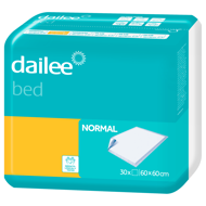 DAILEE BED NORMAL, paklotai, 60x60, 30vnt. paveikslėlis