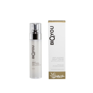 Bio2You Anti-Age naktinis kremas su hialurono rūgštimi, 50 ml