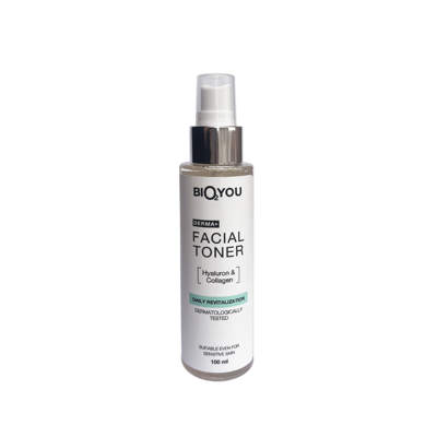 Bio2You Derma+ tonikas su hialuronu ir kolagenu, 100 ml