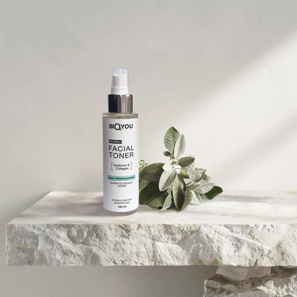 Bio2You Derma+ tonikas su hialuronu ir kolagenu, 100 ml
