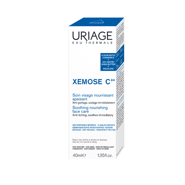 URIAGE, XEMOSE C8+ VISAGE, veido kremas, 40 ml paveikslėlis