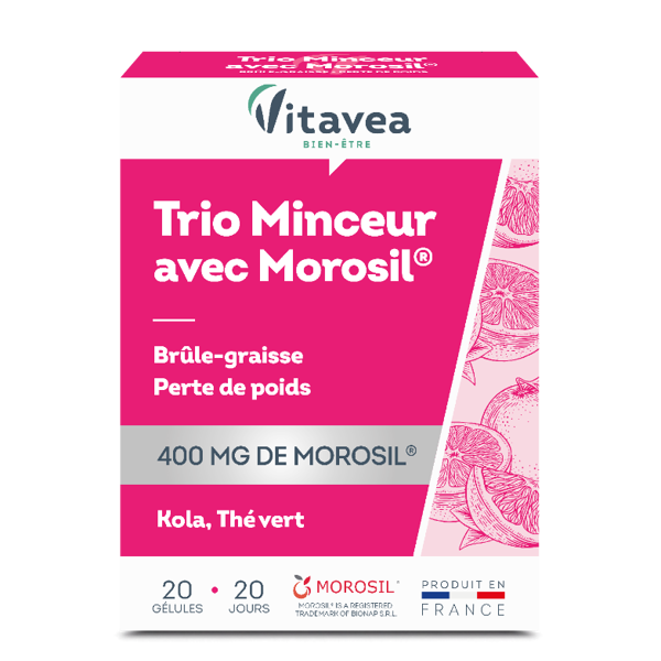 VITAVEA Trio minceur su MOROSIL®, 20 kapsulių VITAVEA Trio minceur su MOROSIL®, 20 kapsulių