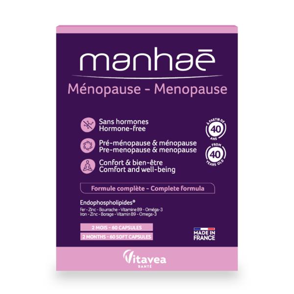 VITAVEA Manhaé Menopauzė, 60 kapsulių VITAVEA Manhaé Menopauzė, 60 kapsulių