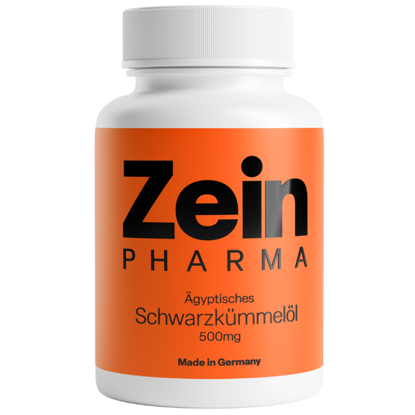 ZEIN PHARMA, Sėjamųjų juodgrūdžių aliejus 500 mg., 180 kapsulių